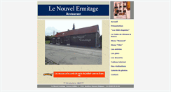 Desktop Screenshot of lenouvelermitage.com